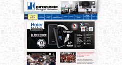 Desktop Screenshot of datascrip.com
